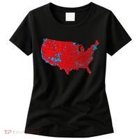 Accurate Map Of 2024 Election Results Women's T-Shirt thumb 0
