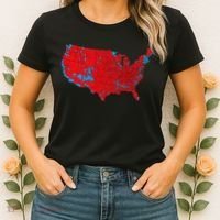 Accurate Map Of 2024 Election Results Women's T-Shirt thumb 2