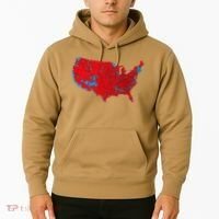 Accurate Map Of 2024 Election Results Hoodie thumb 2