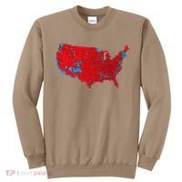 Accurate Map Of 2024 Election Results Sweatshirt thumb 0