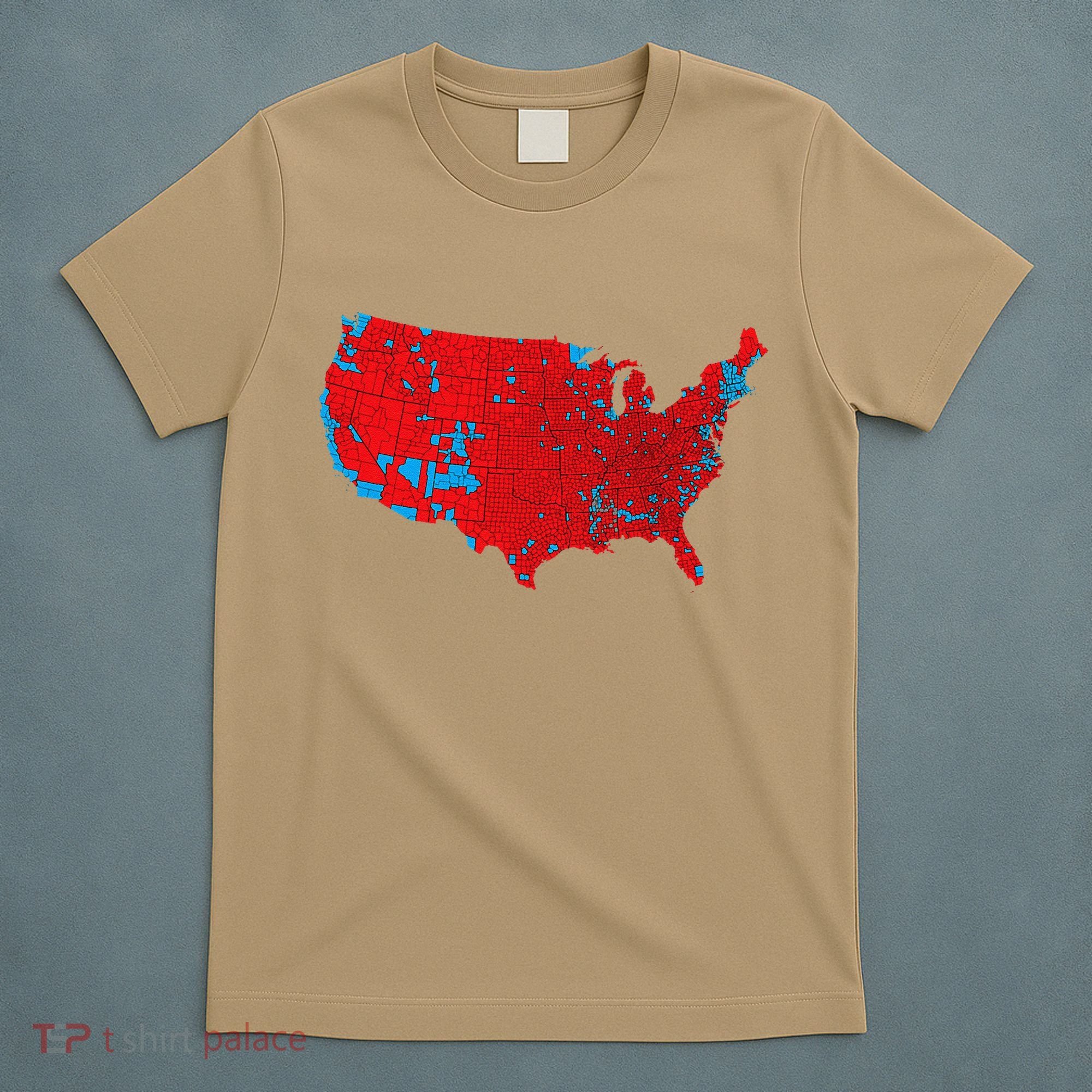 Accurate Map Of 2024 Election Results T-Shirt