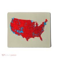 Accurate Map Of 2024 Election Results Mousepad thumb 0