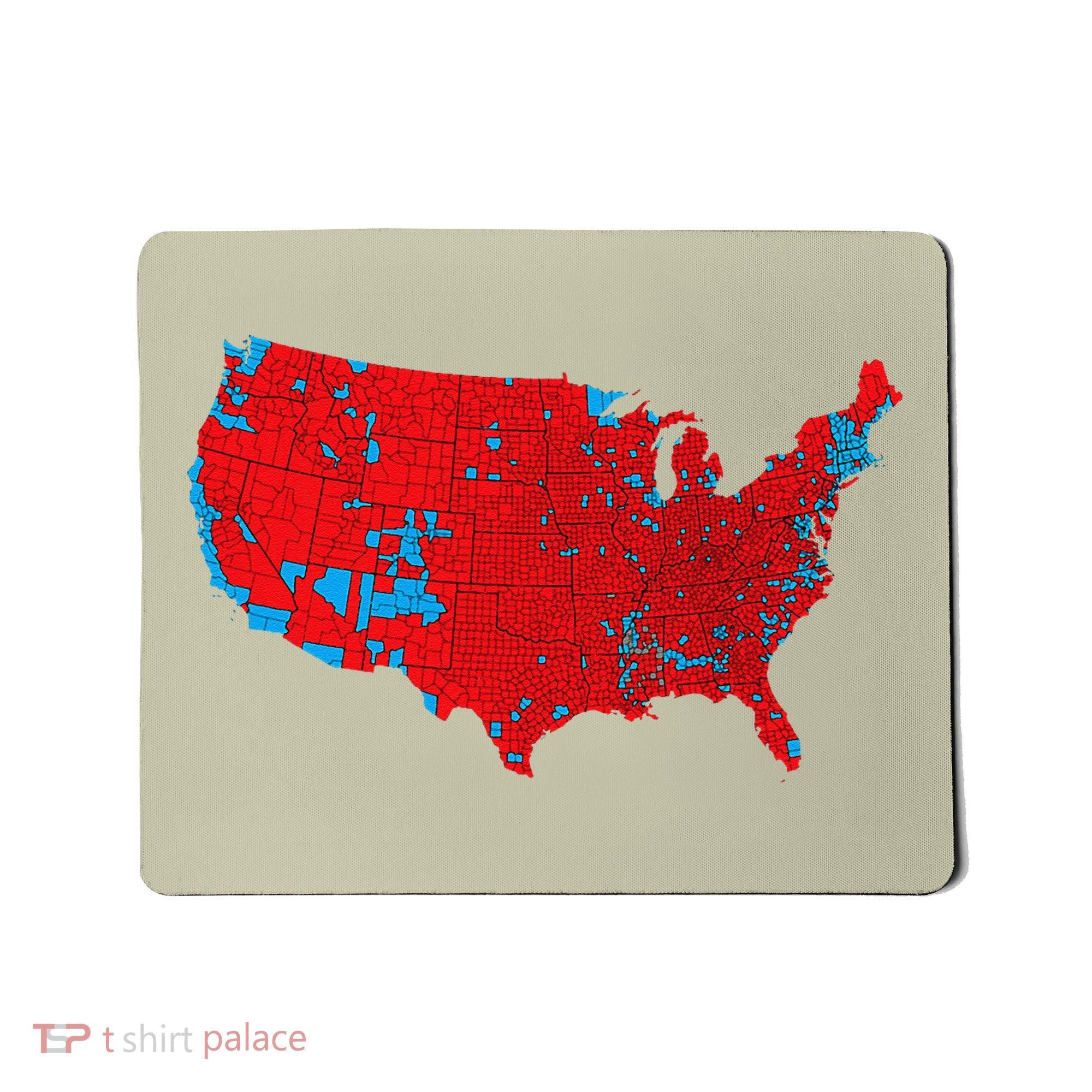 Accurate Map Of 2024 Election Results Mousepad