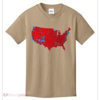 Accurate Map Of 2024 Election Results Kids T-Shirt thumb 0