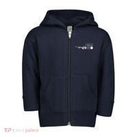 Airplane Mode On Toddler Zip Fleece Hoodie thumb 0
