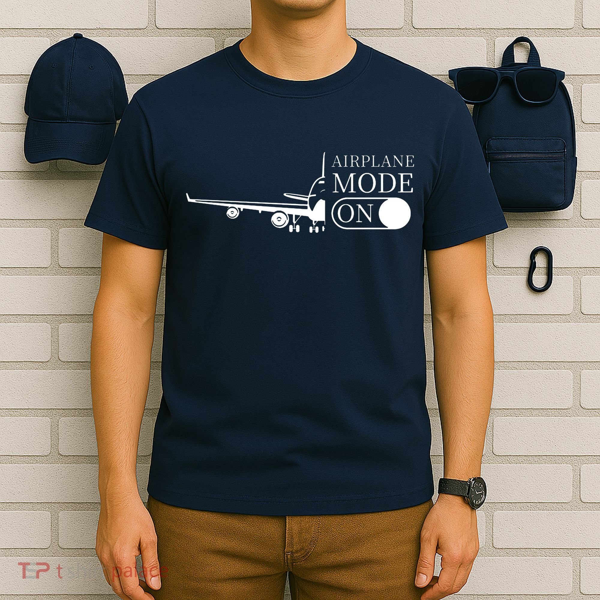 Airplane Mode On T-Shirt