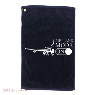 Airplane Mode On Golf Towel
