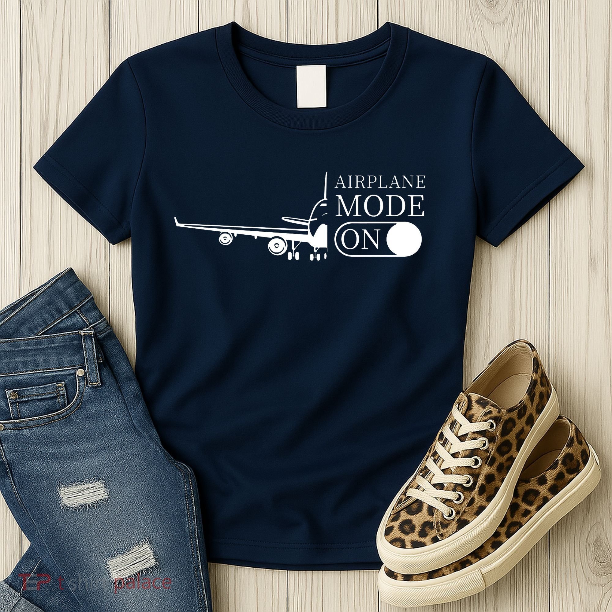 Airplane Mode On Women's T-Shirt
