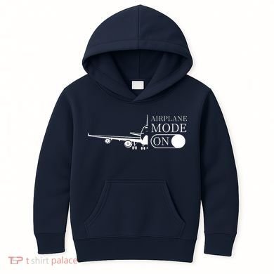 Airplane Mode On Kids Hoodie