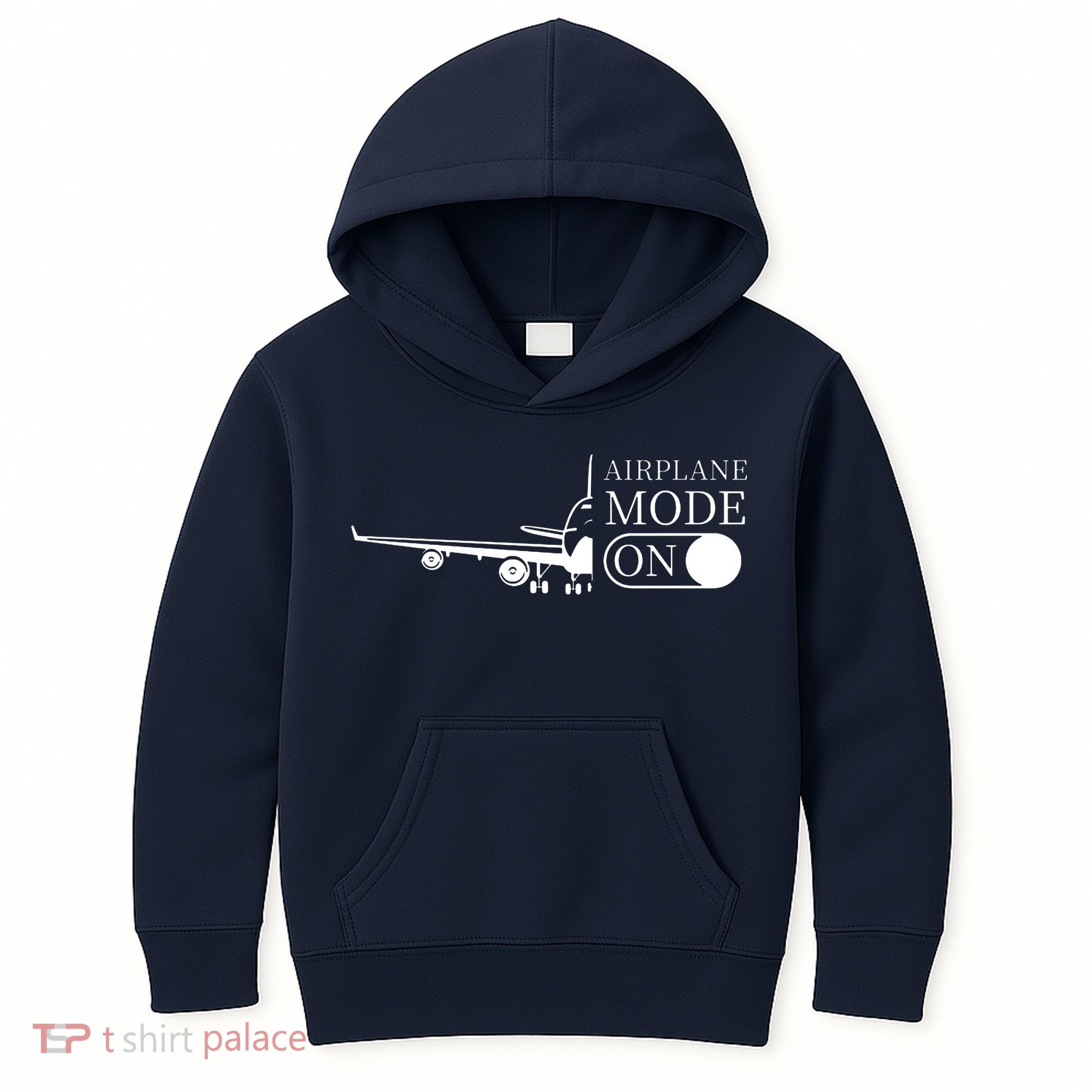 Airplane Mode On Kids Hoodie