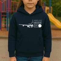 Airplane Mode On Kids Hoodie thumb 3