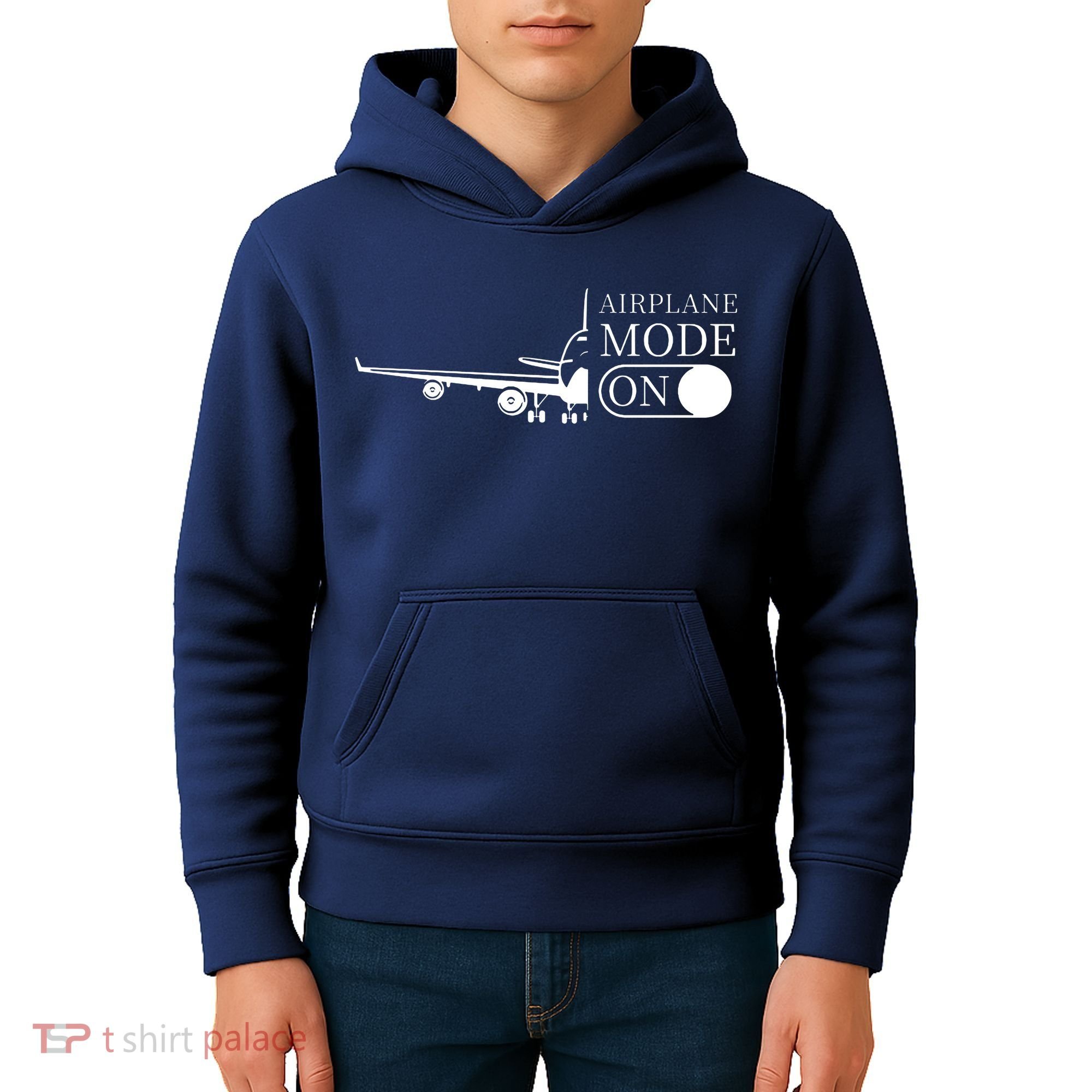 Airplane Mode On Kids Hoodie
