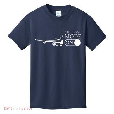 Airplane Mode On Kids T-Shirt