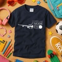 Airplane Mode On Kids T-Shirt thumb 3