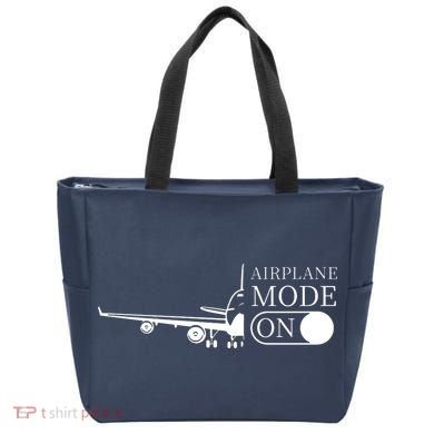 Airplane Mode On Tote Bag