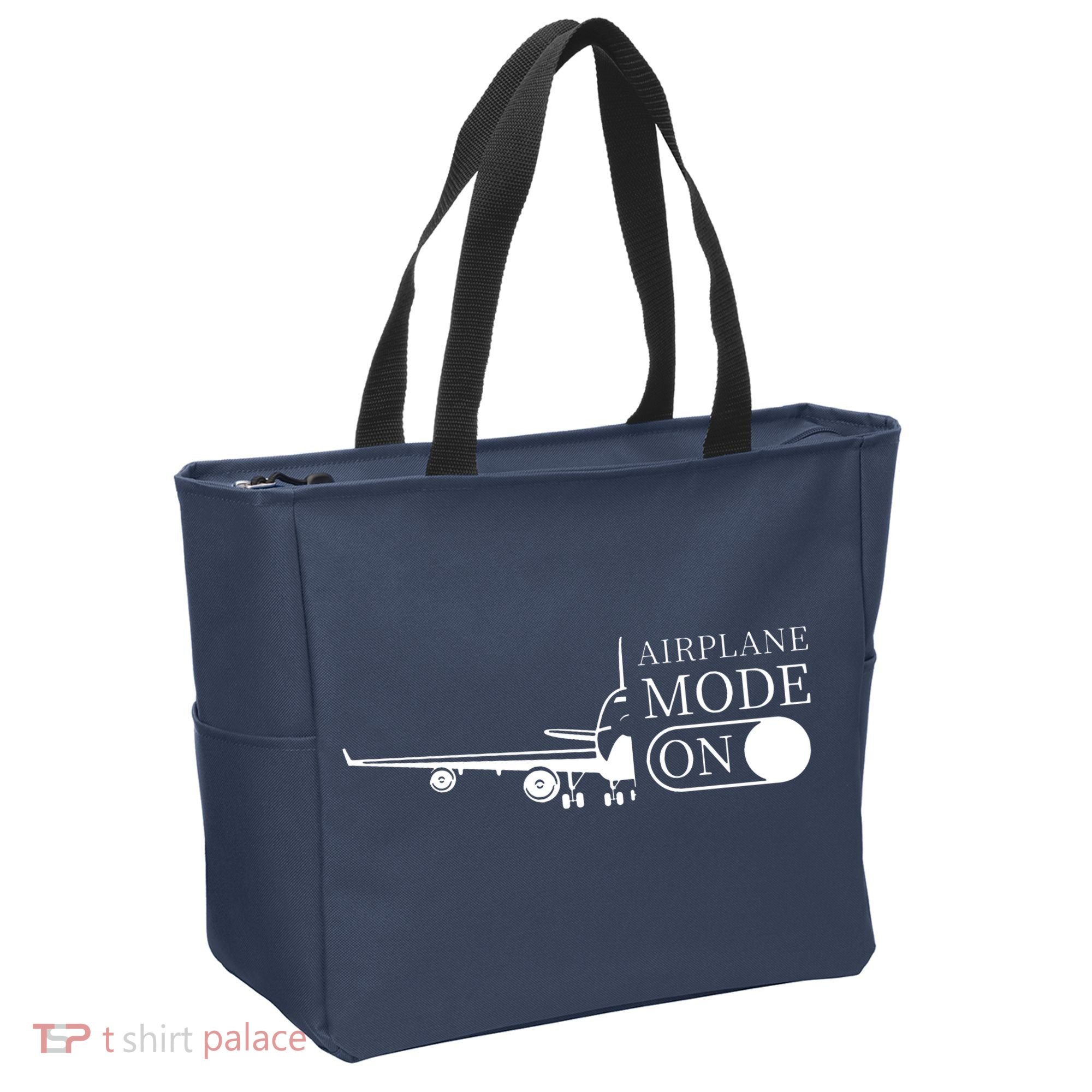 Airplane Mode On Tote Bag
