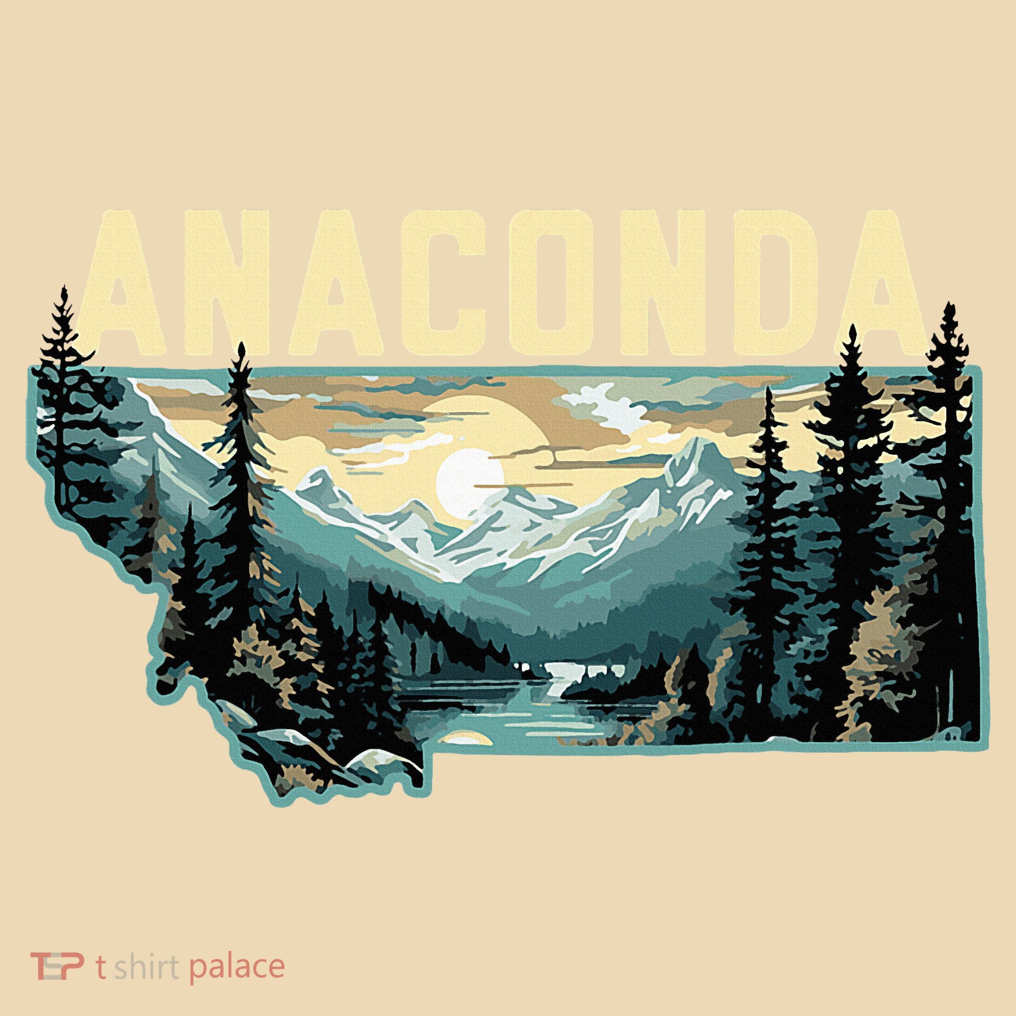 Anaconda Montana Outdoor Art Retro Hiking Tote Bag