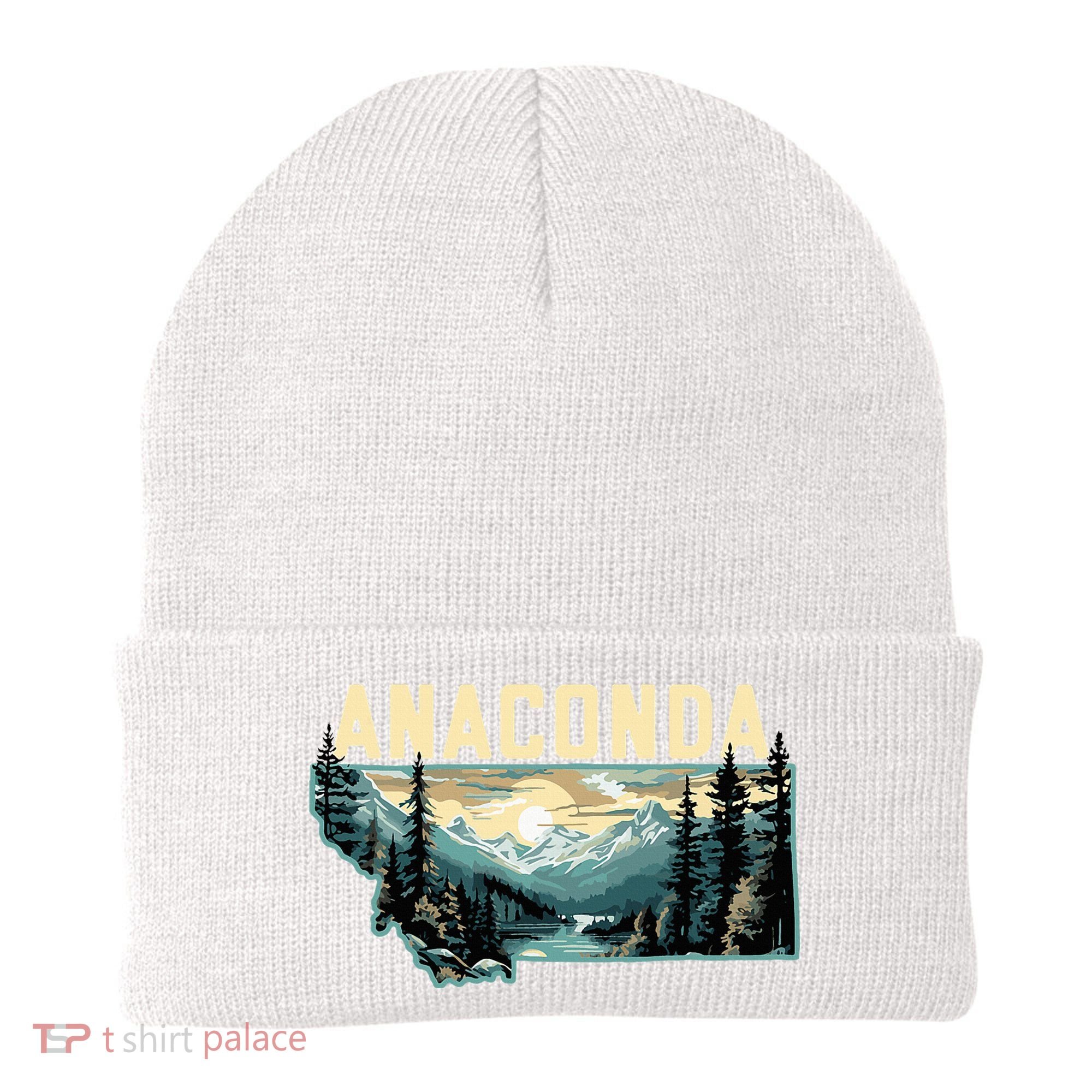 Anaconda Montana Outdoor Art Retro Hiking Beanie