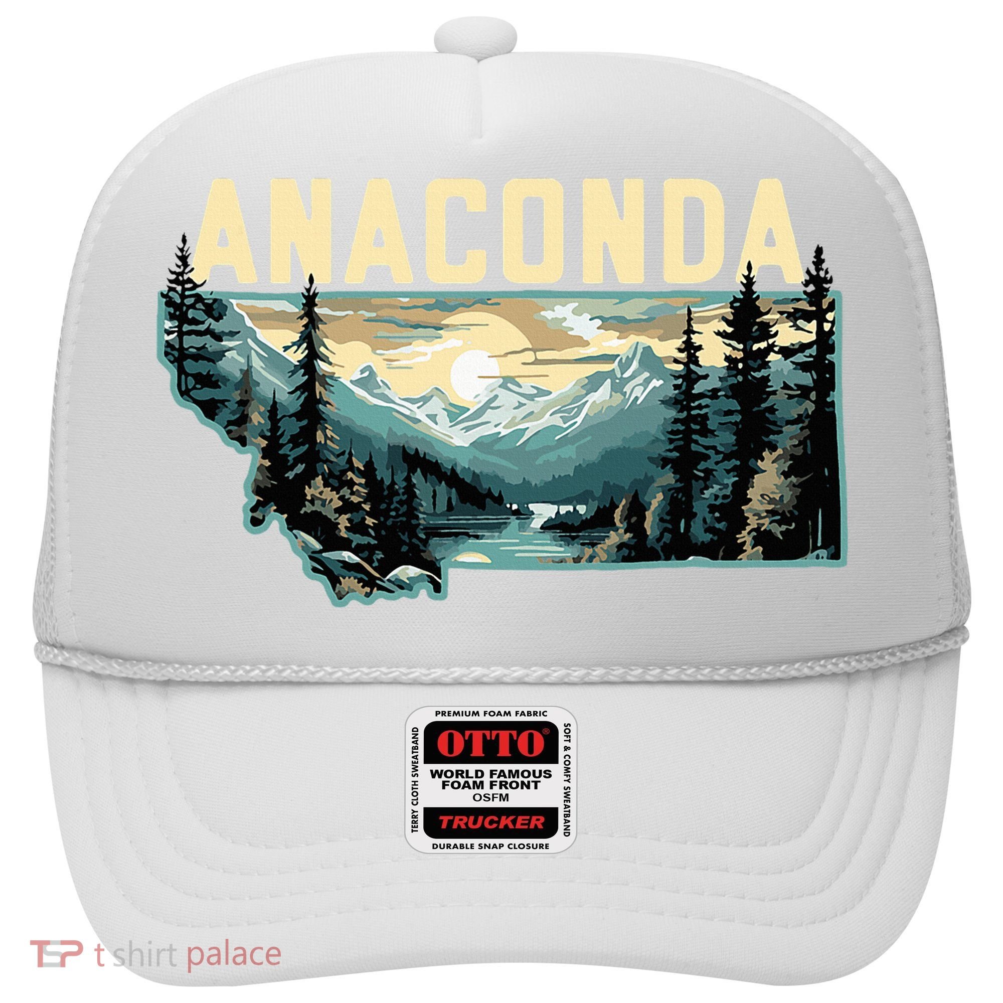 Anaconda Montana Outdoor Art Retro Hiking Hat