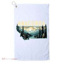Anaconda Montana Outdoor Art Retro Hiking Golf Towel thumb 0
