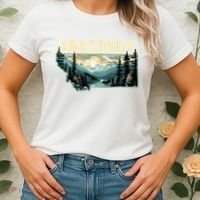 Anaconda Montana Outdoor Art Retro Hiking Women's T-Shirt thumb 2