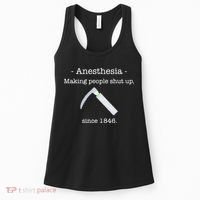 Anesthesia Making People Shut Up Since 1846 Women's Tank Top thumb 0