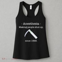 Anesthesia Making People Shut Up Since 1846 Women's Tank Top thumb 3