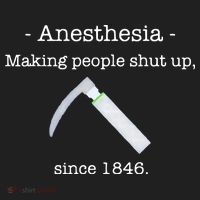 Anesthesia Making People Shut Up Since 1846 Golf Towel thumb 3
