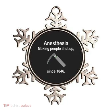 Anesthesia Making People Shut Up Ornament