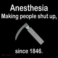 Anesthesia Making People Shut Up Since 1846 Funny Anesthesia Mousepad thumb 1