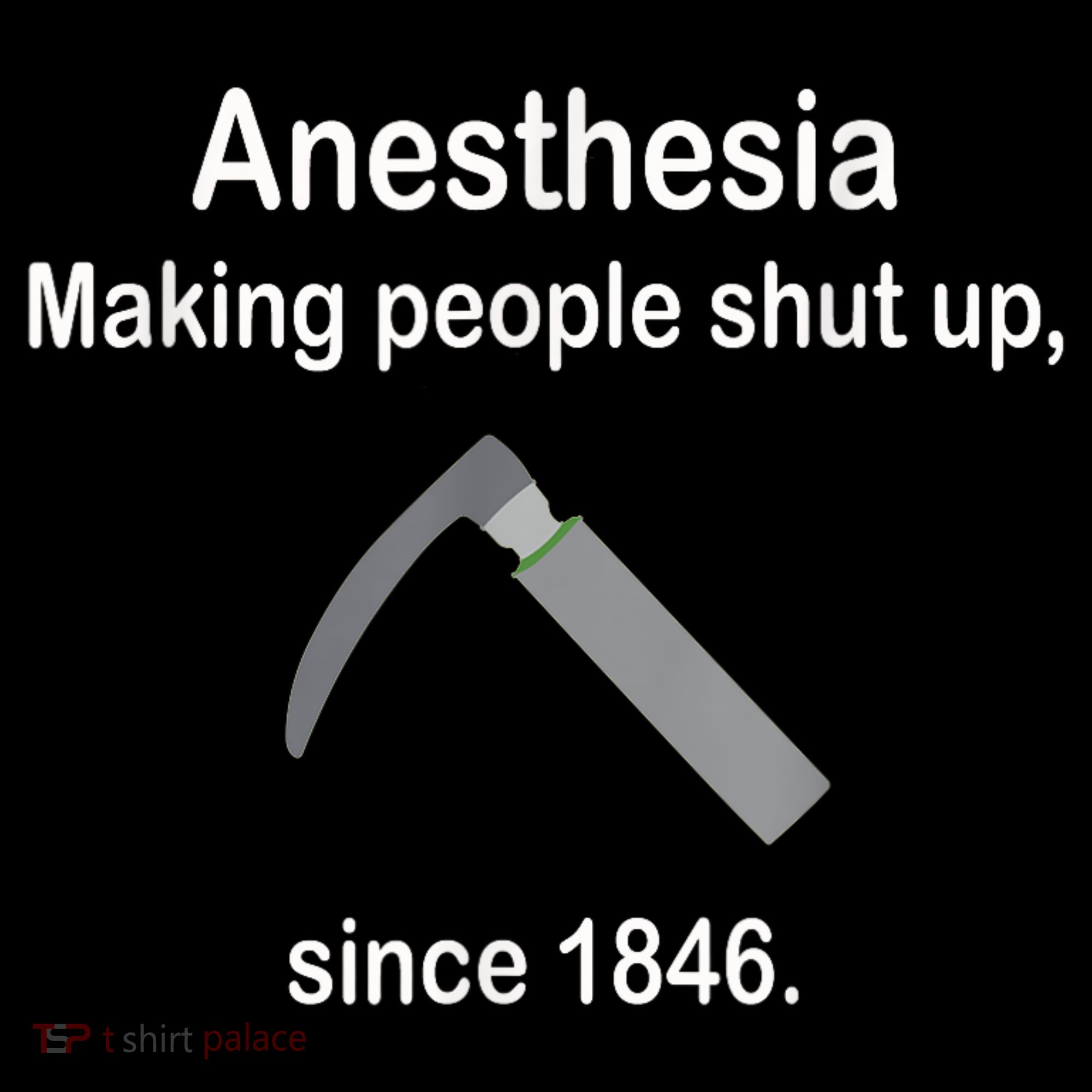 Anesthesia Making People Shut Up Since 1846 Funny Anesthesia Ornament