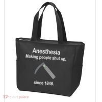 Anesthesia Making People Shut Up Since 1846 Funny Anesthesia Tote Bag thumb 3