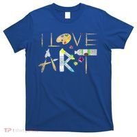 Art Major Painting Valentines Day Gift Sketch Drawing Artist Gift T-Shirt thumb 0