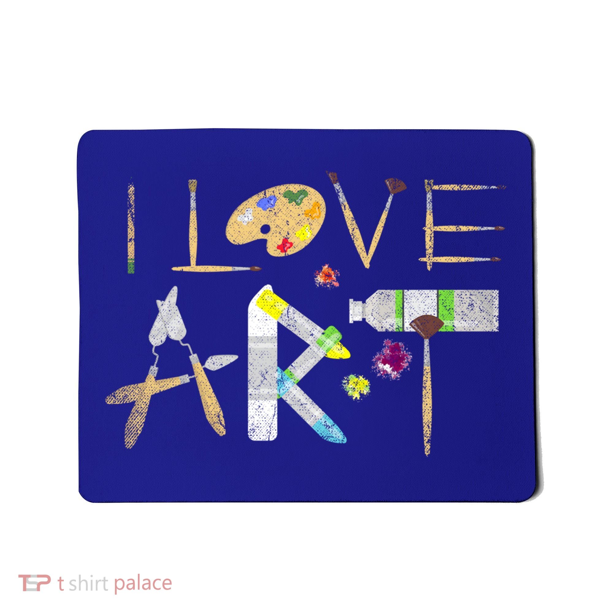 Art Major Painting Valentines Day Gift Sketch Drawing Artist Gift Mousepad