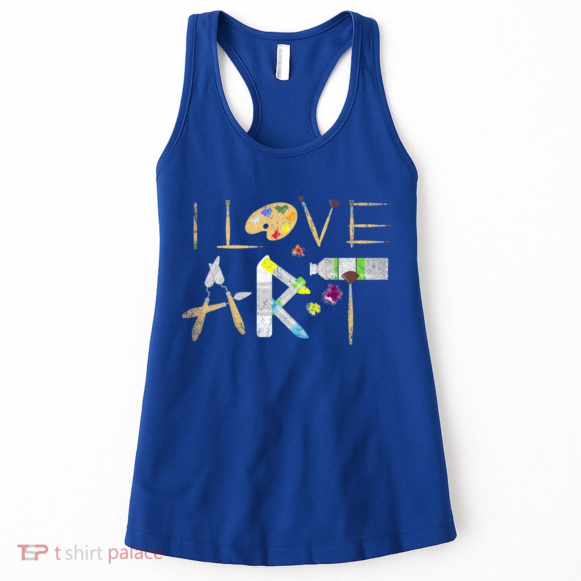 Art Major Painting Valentines Day Gift Sketch Drawing Artist Gift Women's Tank Top