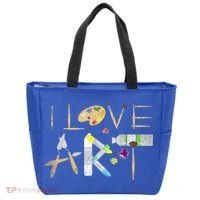 Art Major Painting Valentines Day Gift Sketch Drawing Artist Gift Tote Bag thumb 0