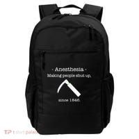 Anesthesia Making People Shut Up Since 1846 Backpack thumb 0