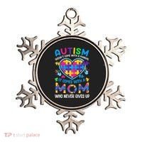 Autism Mom Puzzle Piece Autism Awareness Ornament thumb 0