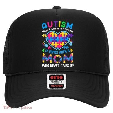 Autism Mom Puzzle Piece Autism Awareness Hat