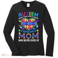 Autism Mom Puzzle Piece Autism Awareness Women's Long Sleeve Shirt thumb 0