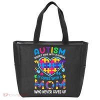 Autism Mom Puzzle Piece Autism Awareness Tote Bag thumb 0