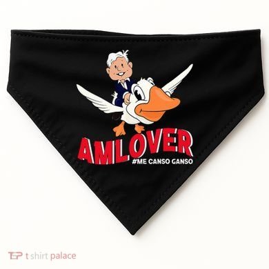 Amlover Mexican President Amlo USA-Made Doggie Bandana