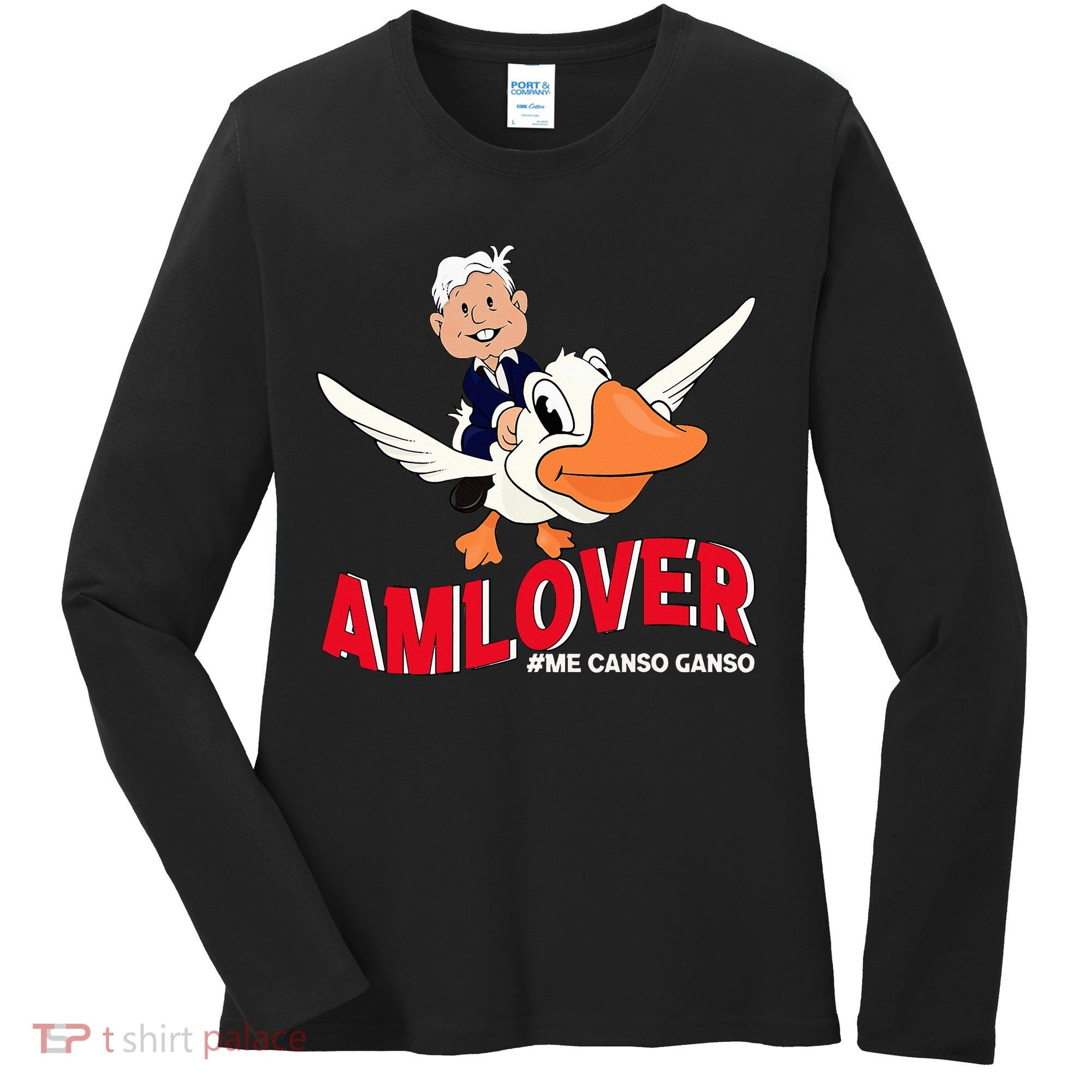 Amlover Mexican President Amlo Women's Long Sleeve Shirt