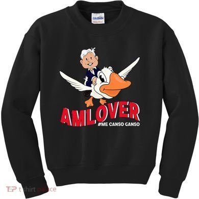 Amlover Mexican President Amlo Kids Sweatshirt