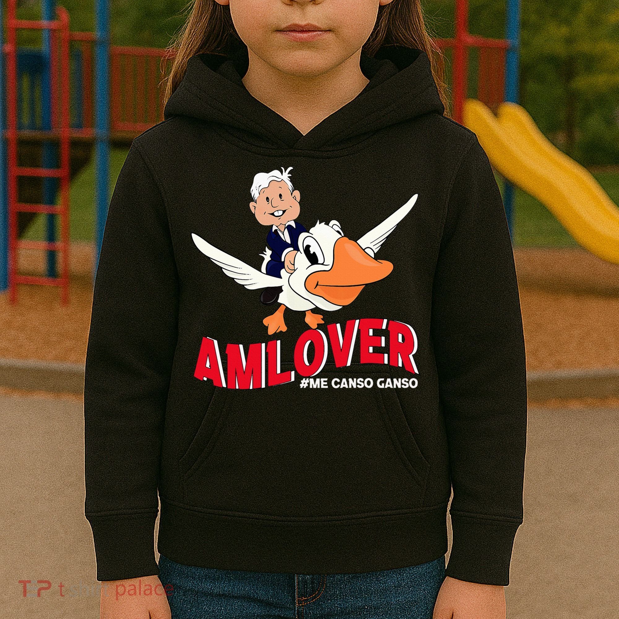 Amlover Mexican President Amlo Kids Hoodie