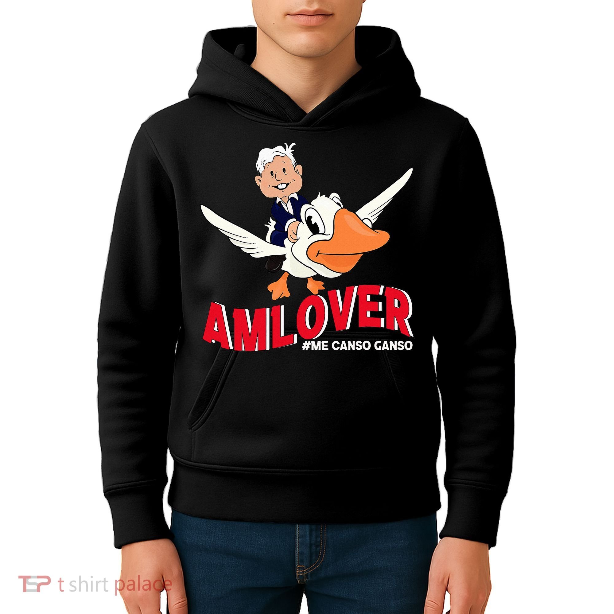 Amlover Mexican President Amlo Kids Hoodie