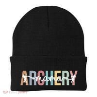 Archery Mama Proud Archery Mom Of An Archer Mother Gift Beanie thumb 0