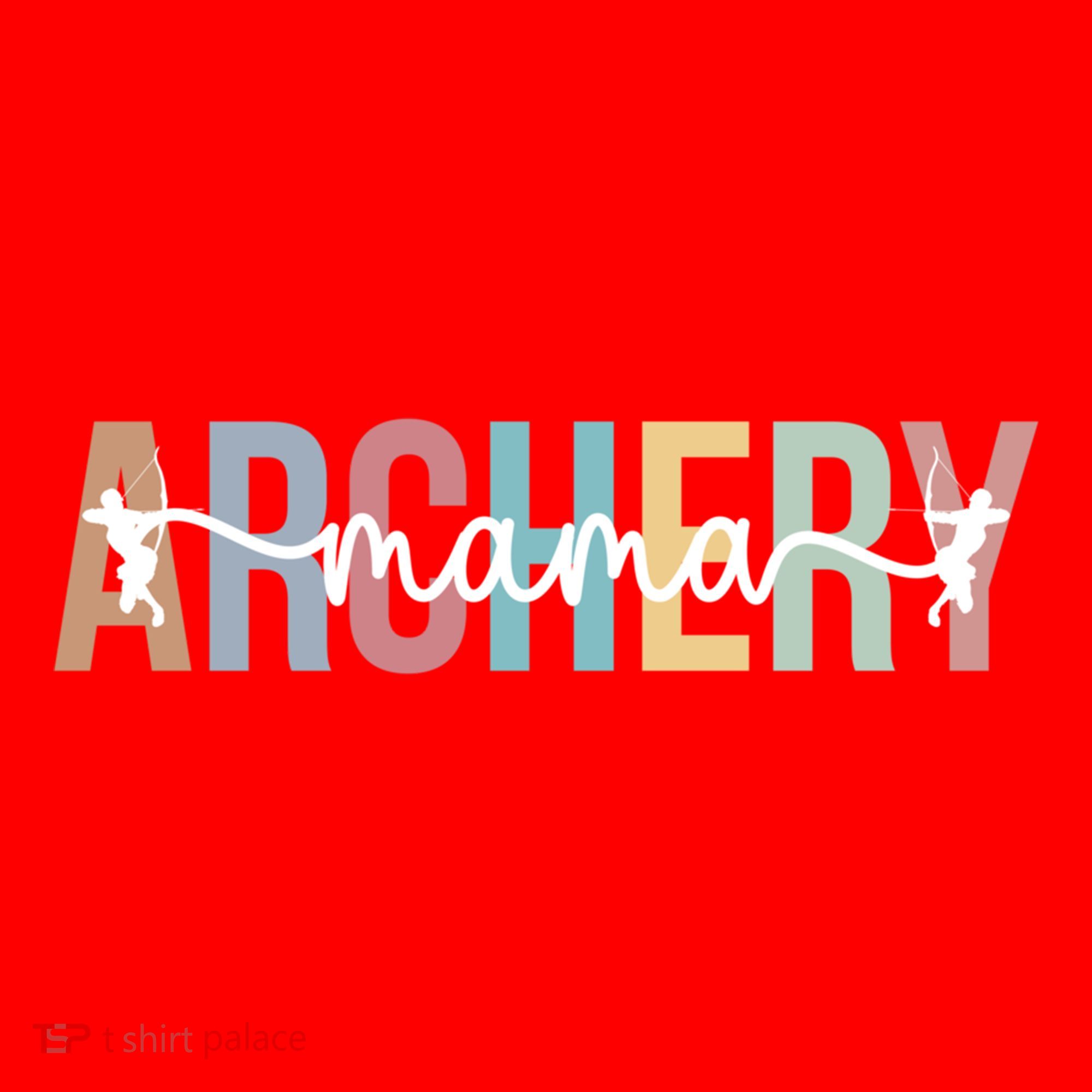 Archery Mama Proud Archery Mom Of An Archer Mother Gift Santa Hat