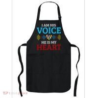 Autism Mom Proud Coach Awareness Month Autistic Pride Gift Apron thumb 0