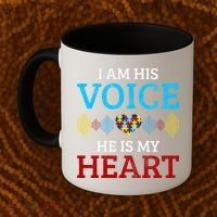 Autism Mom Proud Coach Awareness Month Autistic Pride Gift Coffee Mug thumb 2